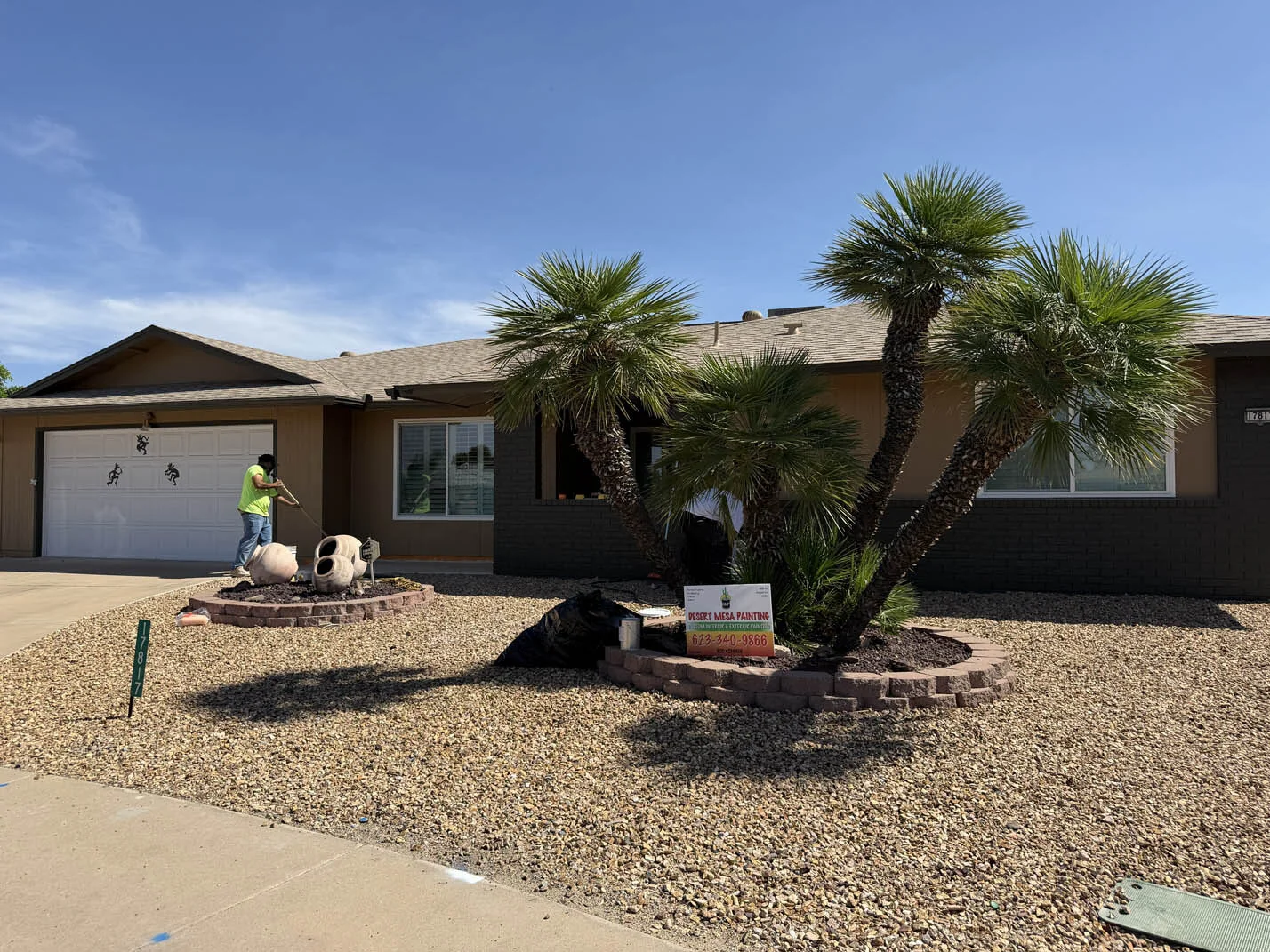 House painting project in Waddell, AZ