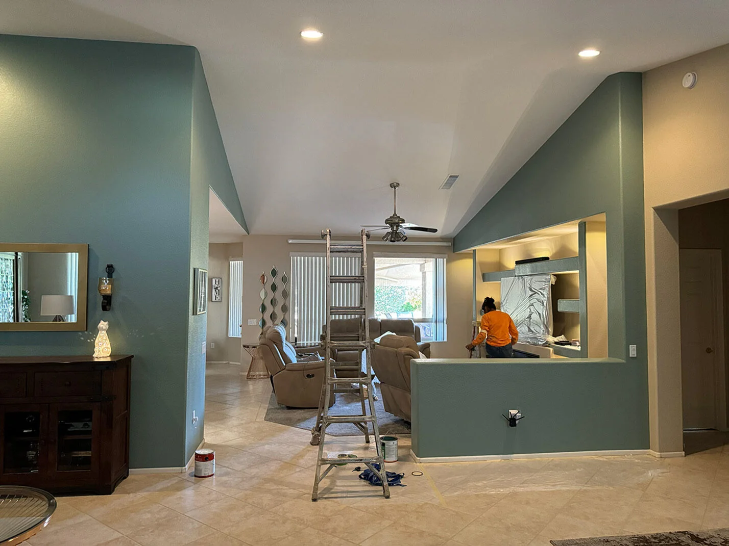 House painting project in Glendale, AZ