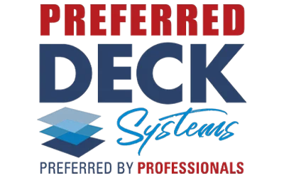 Preferred Deck Systems certified applicator badge for flat roof coatings in Arizona