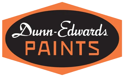 Dunn-Edwards Paints partner badge for desert-tested house painting in Arizona