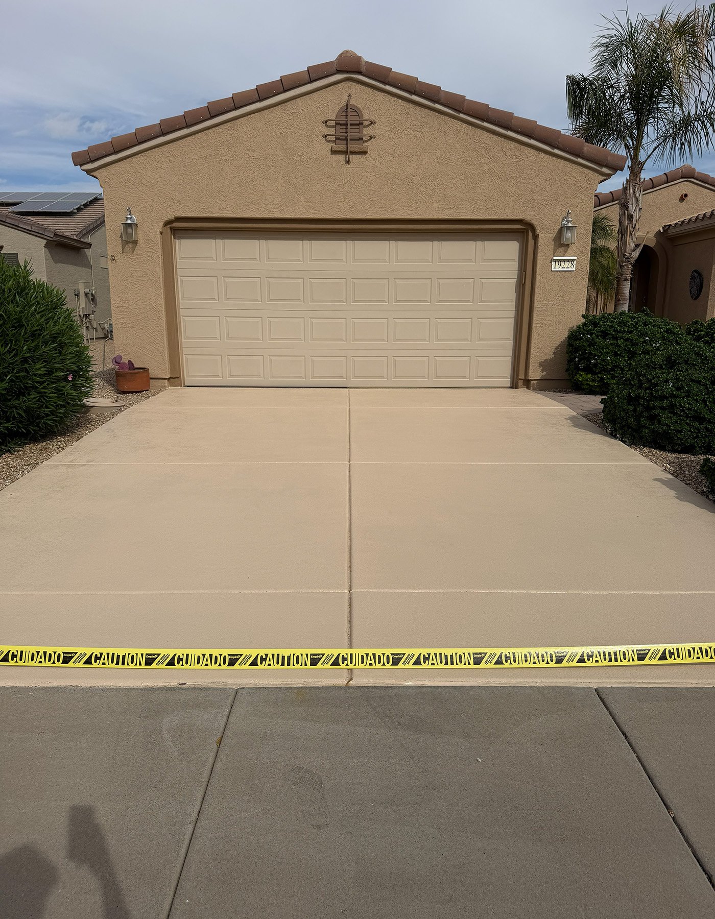 Exterior painting project in El Mirage, AZ showcasing Desert Mesa Painting craftsmanship.